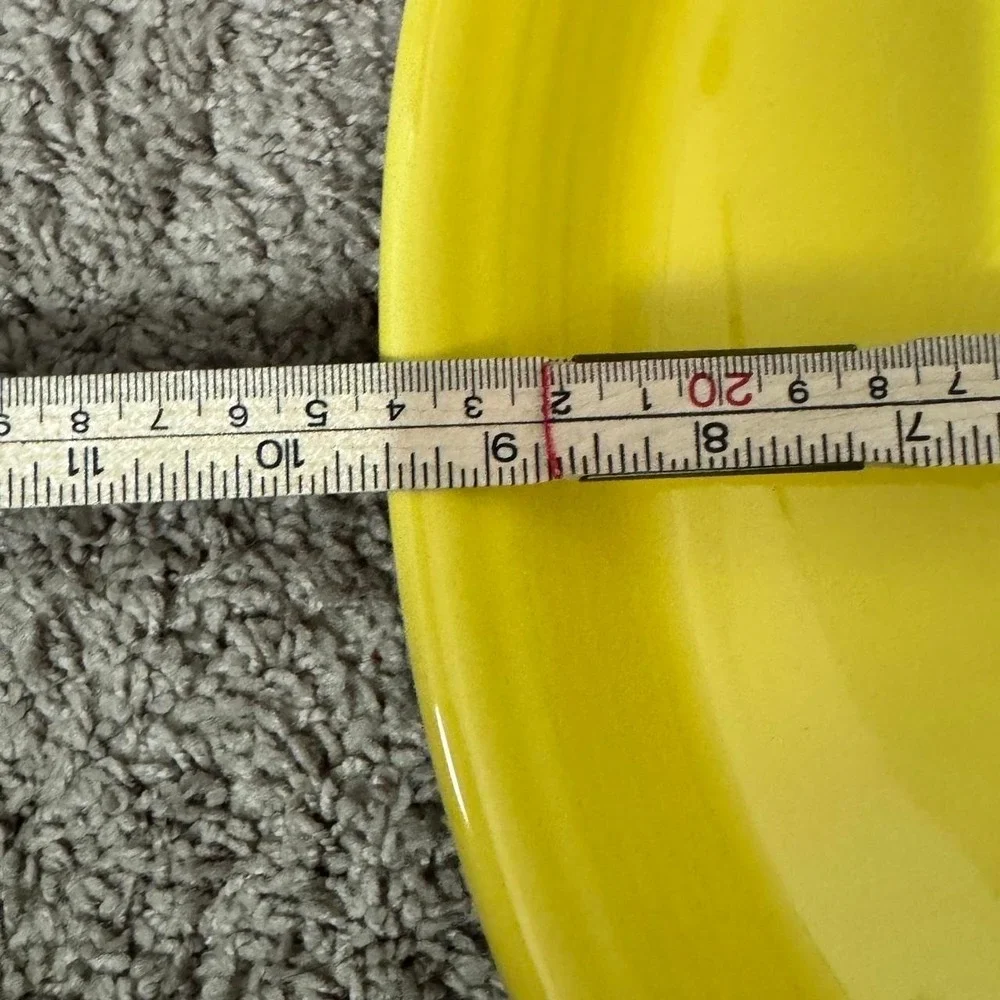 HLC Fiesta Fiestaware Sunflower Yellow Oval Serving Platter 15 5/8